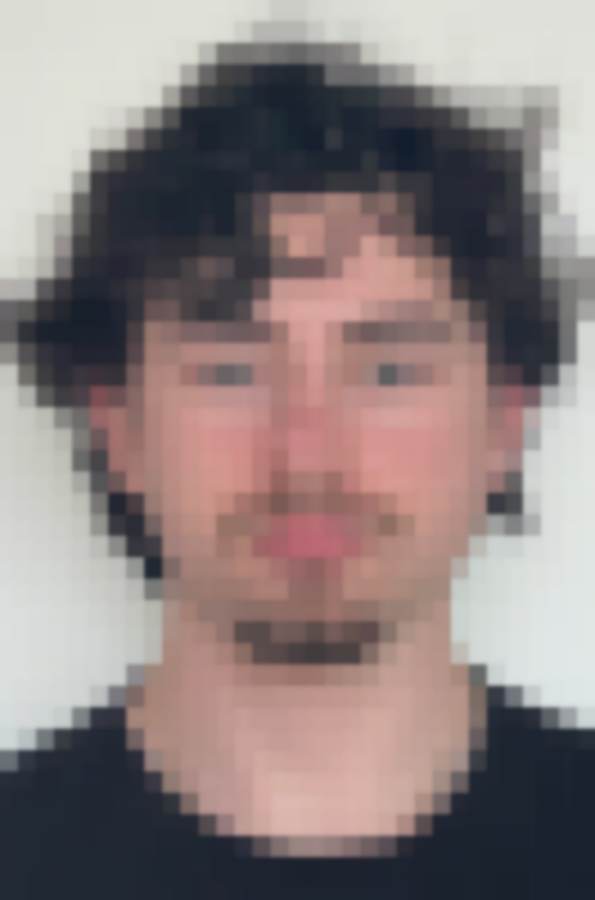 Blurred protected post photo
