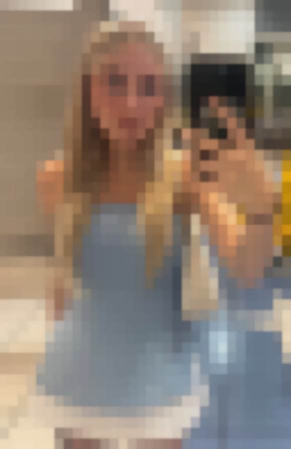 Blurred protected post photo