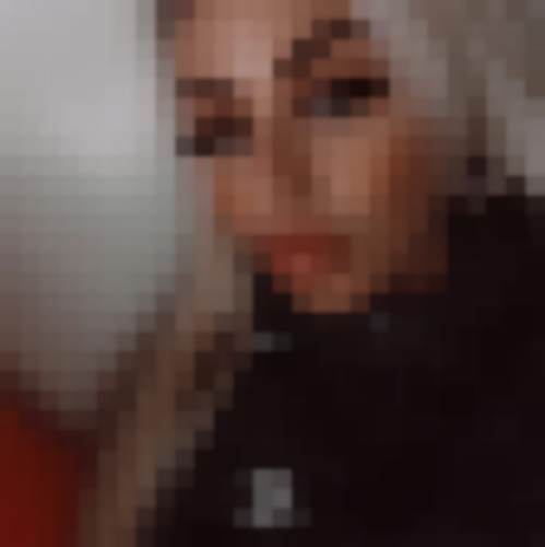 Blurred protected post photo