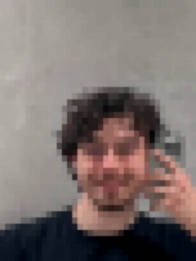 Blurred protected post photo