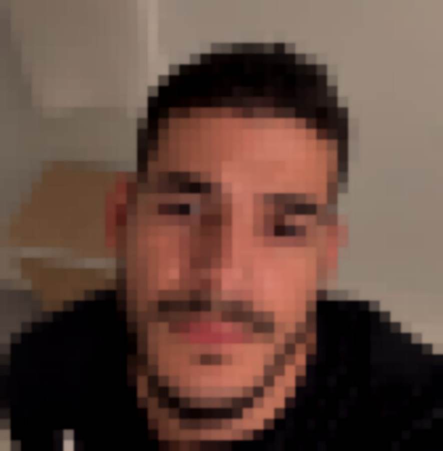 Blurred protected post photo