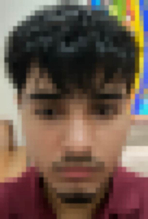 Blurred protected post photo