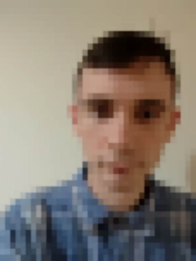 Blurred protected post photo