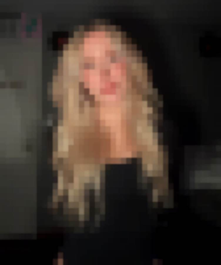 Blurred protected post photo