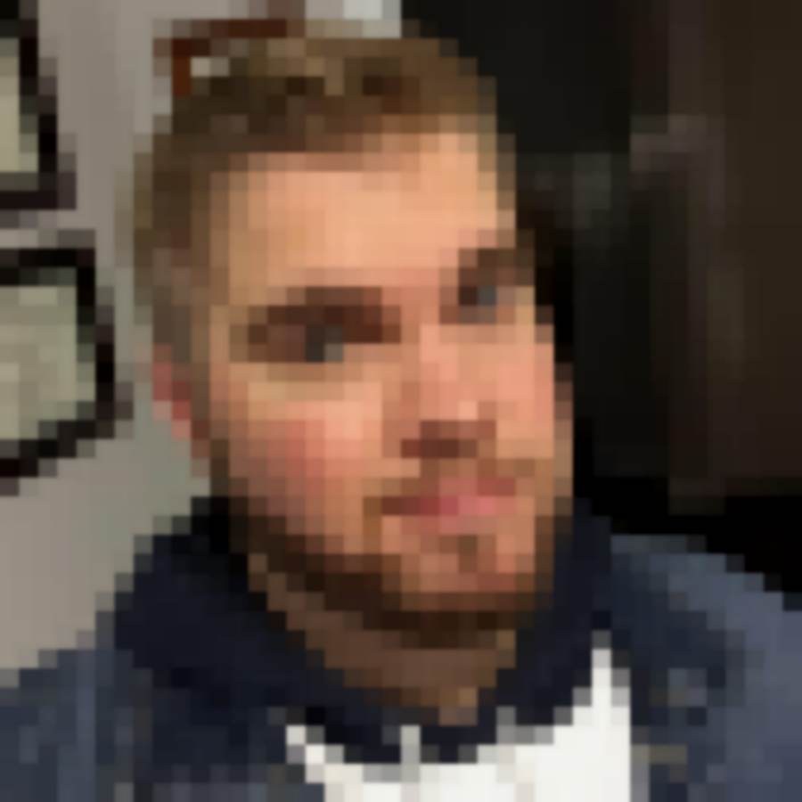 Blurred protected post photo